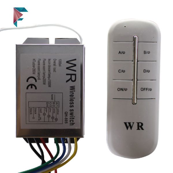 ریموت-کنترل-4-کانال-WR-220-ولت